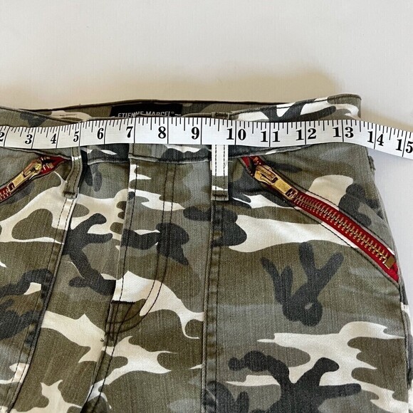 Etienne Marcel Camo Jeans Size 25 - Picture 7 of 13